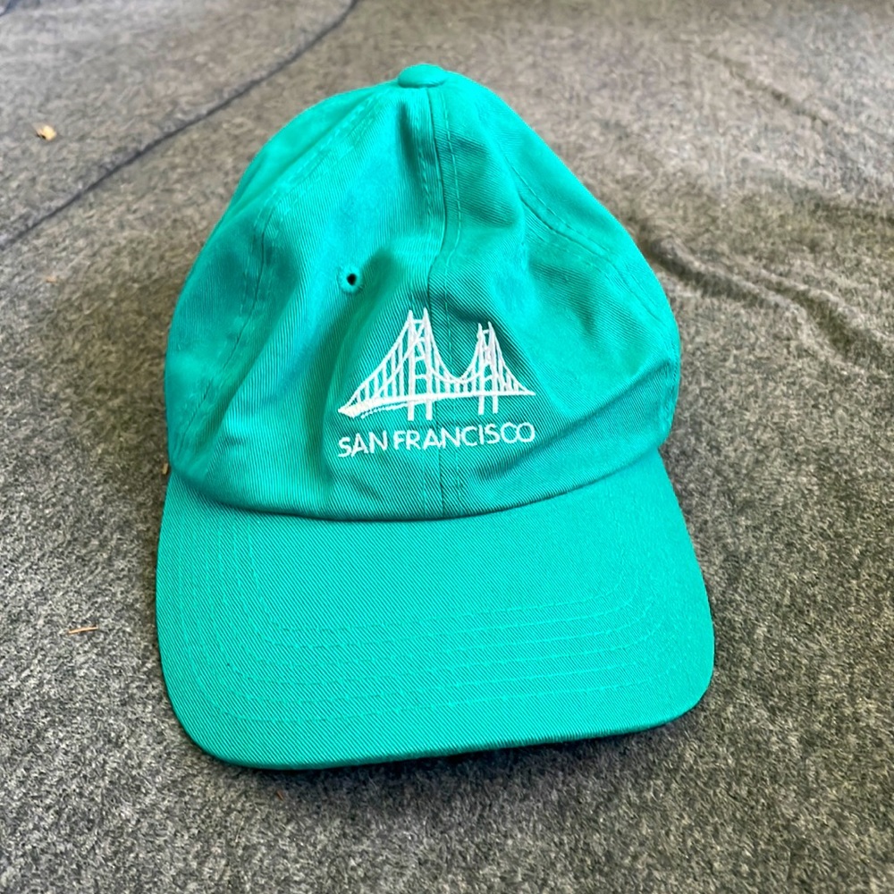 3/$15 🌸 Teal San Francisco baseball hat